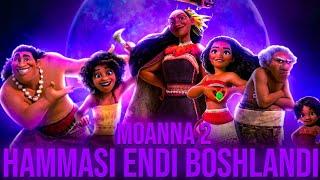 MOANA 2 | HAMMASI ENDI BOSHLANDI | MULTFILM TAHLILI | UZBEK TILIDA.