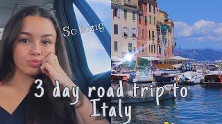 we drove to Italy in 3 days... roadtrip vlog