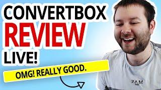 ConvertBox Review and Demo - Trying Convert Box For The FIRST TIME