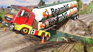 Trucks vs Potholes #65 | BeamNG.DRIVE