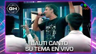 Bauti también cantó su tema y enloqueció a sus compañeros - Gran Hermano