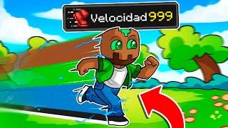 MINECRAFT pero LA VELOCIDAD AUMENTA... 