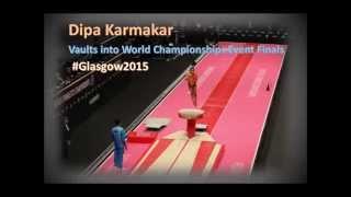 Dipa Karmakar Vault Qualification at 2015 Gymnastics World Championships
