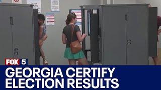 Georgia counties must certify election results, judge rules | FOX 5 News