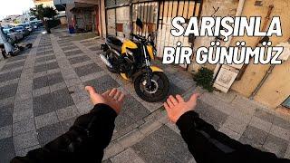 TVS RAİDER 125 İLE İSTANBUL TRAFİĞİ | DEDEME BASKIN ATTIM | MOTOVLOG