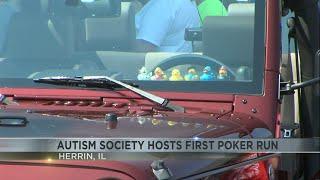 Autism Society of Southern Illinois holds first poker run