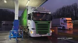 Scania R450  cesta do Belgie