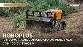 RoboPLUS | ENERGREEN SOLCA UNA NUOVA FRONTIERA CON RoboPLUS 100 CV | Porta Attrezzi Radiocomandato