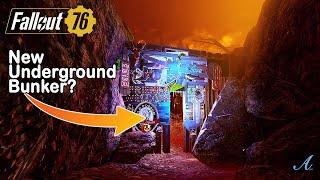 Fallout 76 - Underground Bunker Camp Build