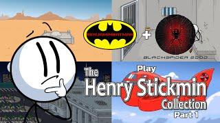 Me & Blackspider 2000 Play The Henry Stickmin Collection (Part 1)