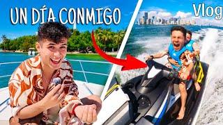 Estuve en un YATE PRIVADO en MIAMI! /Un Día Conmigo #vlog