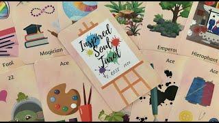 Inspired Soul Tarot by Peekaboorose Unwrapping, First Impressions, and Full Walk-through