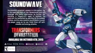 Transformers Devastation Soundtrack - Soundwave