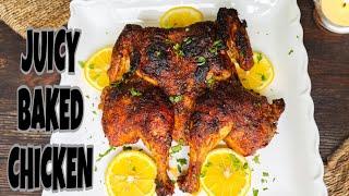 Perfect For Thanksgiving Juicy Baked Chicken #viralvideo #bakedchicken #cooking #thanksgiving