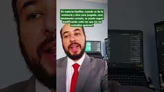Modification of res judicata #legally