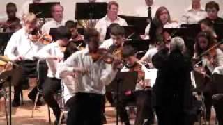 M.A.Scurtu playing Prokofieff Concerto No.2 in g minor for Violin and Orchestra Allegro moderato