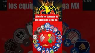 Años sin ser Campeon de los  equipos de la Liga MX. #ligamx #ligamexicana #clubamerica #chivas #mx