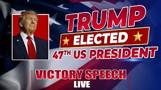 BREAKING | US Election Results | Donald Trump speaks after winning the 2024 Presidential Election