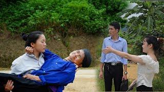 Old lady has heart attack - a homeless girl finds the old lady and what must she do to save her?