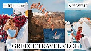 GREECE TRAVEL VLOG: brother sister trip (and then to hawaii)