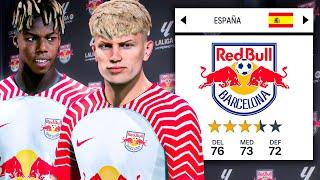 FUNDÉ el RED BULL BARCELONA (Modo Carrera) FC 2024