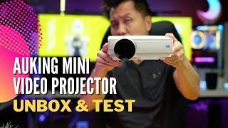 I TRIED THE BEST SELLING PROJECTOR Under $100 on Amazon - AuKing 1080P Mini Projector