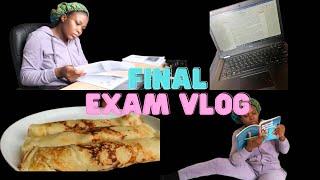 Final Exam Week in Belgium| Pulling all nighters| Craming and last minute revision