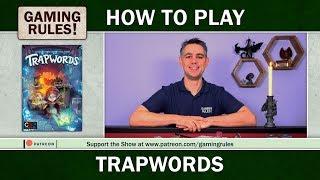 Trapwords - Official How-to-play video from Gaming Rules!