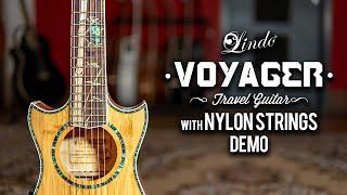 Lindo Bamboo Voyager V2 Electro Acoustic Travel Guitar | Nylon String Demo