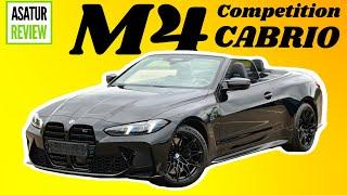 Привезли Рестайлинг BMW M4 xDrive Cabrio под заказ по конфигуратору 2024 Black Sapphire