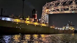 Vintage Hauling! The 82 Year Old Alpena Arrives Showing Her Lights