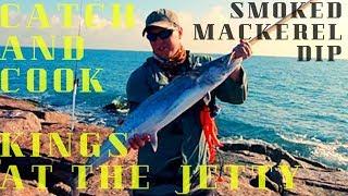 HOW TO CATCH KINGFISH at THE JETTY Catch and Cook Corpus Christi Fishing SPOTS