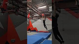 @lone-star-obstacle-ninja Insane 180 to Crazy UFO! #anw #fypシ #ufo #ninjawarrior