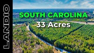 SOUTH CAROLINA Land for Sale • 33 Wooded Acres • LANDIO