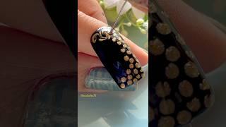 Nailart using safety pin #nailart #shorts