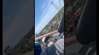 How far up do you think I am?#fyp#shorts#6flags#sixflags#rides#adventure#summer#viralshort#subscribe