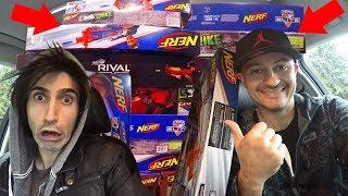 $1,000 NERF Gun Shopping Binge!