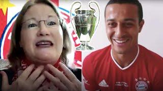 "You have to win the Champions League for me" | Thiago surprises FC Bayern fans in a video call