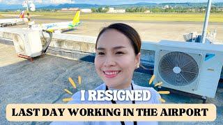 I RESIGNED + Last Day Working in the Airport | Dawn Reyes