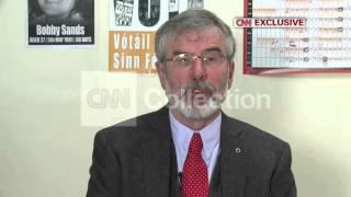 SINN FEIN - GERRY ADAMS DENIES MURDER ALLEGATION