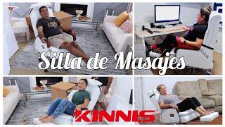 QUIERES UN MASAJE DE RELAJACIÓN COMPLETO? MIRA -SILLA DE MASAJES  - RECLINABLE - MECEDORA  #KINNLS