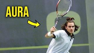 18 Year Old Federer had INIFINITE AURA!