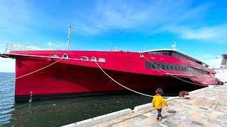 Riding Japan’s Amazing International Jet Ferry | Japan  - South Korea 