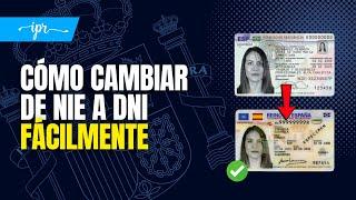 ⏱ Cómo cambiar de NIE a DNI fácilmente [Seguridad Social, DGT, Padrón, Tarjeta Sanitaria]