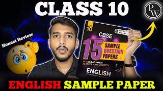 PW Class 10 English Sample Paper  Review 2024-25 | Must Watch for CBSE 2025 