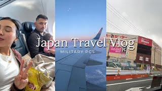 I moved to Japan with my military husband ( pcs travel vlog)