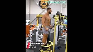 7-Latest Shoulder & Traps Gym Workout.. #gymworkout 