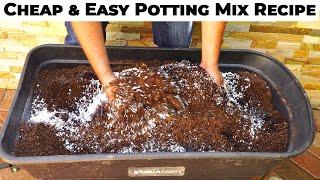 This is what happens when you use your own Potting mix vs Potting soil - Easy/Cheap DIY Potting Mix!