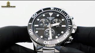 UNBOXING 2019 TISSOT SEASTAR 1000 CHRONOGRAPH BLACK DIAL T1204171105100