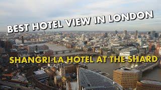 CHECK OUT THE EPIC LONDON VIEWS FROM MY ROOM AT THE SHANGRI-LA AT THE SHARD